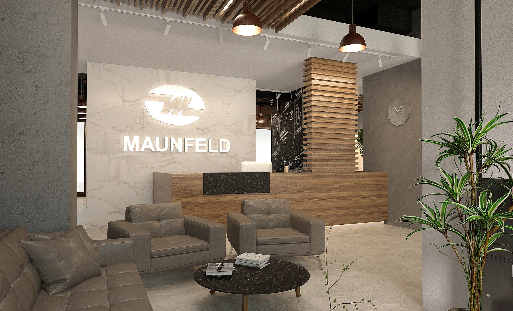 ФЛАГМАНСКИЙ ШОУРУМ MAUNFELD · 553 КВ.М — обложка проекта