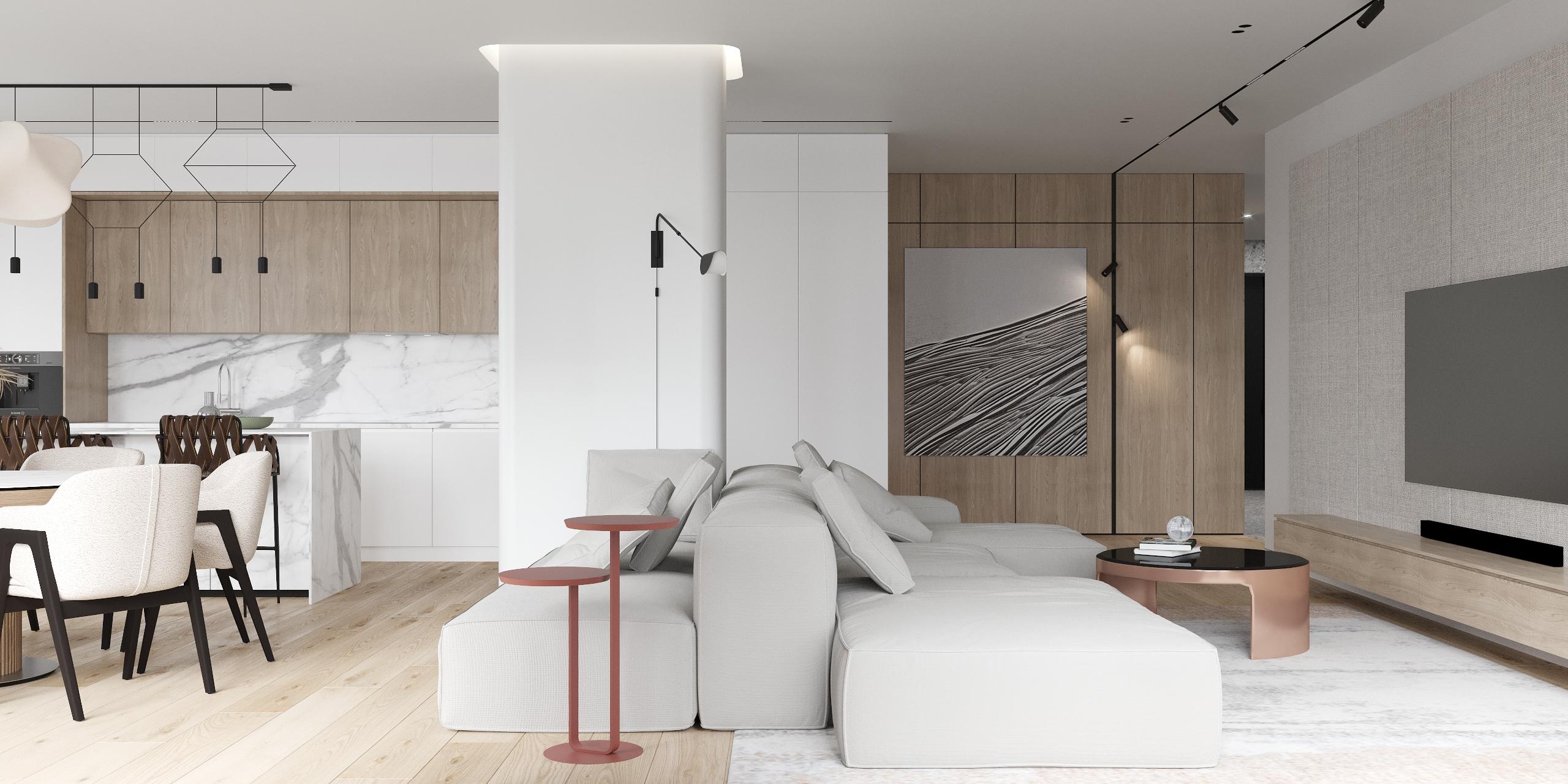 Интерьер, спроектированный Ponizovkin Studio